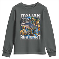 Funny Italian Brainrot Gen Z Meme Youth Sweatshirt