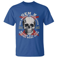 Funny Gen X T Shirt The Badass Generation Before All You Sissies Were Vintage Skull