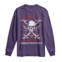 Funny X Generation Long Sleeve Shirt The Badass Generation Before All You Sissies Were Born Skull