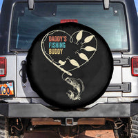 Funny Daddy's Fishing Buddy Spare Tire Cover Fisherman Dad Son Daughter
