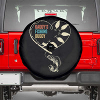 Funny Daddy's Fishing Buddy Spare Tire Cover Fisherman Dad Son Daughter