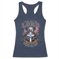 Christian Soldier Racerback Tank Top Army Of The Lord Thou Therefore Endure Hardness As A Good Soldier