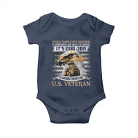 Christian Veteran Baby Onesie Only God Can Decide If Terrorists Are Right Or Wrong Us Veteran
