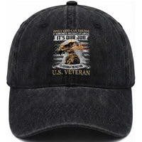 Christian Veteran Washed Cotton Baseball Cap Only God Can Decide If Terrorists Are Right Or Wrong Us Veteran