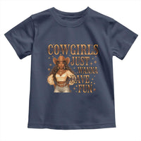 Funny African American Cowgirl Toddler T Shirt Cowgirls Just Wanna Have Fun Western