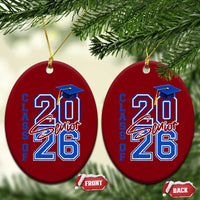Class of 2026 Senior Ceramic Ornament School Graduation 26