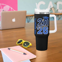 Class of 2026 Senior Tumbler With Handle School Graduation 26