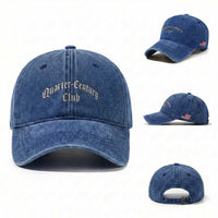 25th Birthday Washed Cotton Baseball Cap Quarter Century Club Gothic 25 Years Old Bday