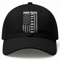 Proud Pacific Islander Baseball Cap AAPI Heritage Month Polynesian Tribal American Flag