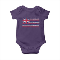 Hawaiian Tribal Flag State of Hawaii Baby Onesie