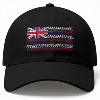 Hawaiian Tribal Flag State of Hawaii Baseball Cap
