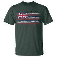 Hawaiian Tribal Flag State of Hawaii T Shirt
