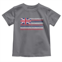 Hawaiian Tribal Flag State of Hawaii Toddler T Shirt