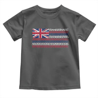 Hawaiian Tribal Flag State of Hawaii Toddler T Shirt