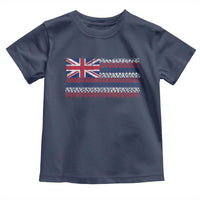 Hawaiian Tribal Flag State of Hawaii Toddler T Shirt