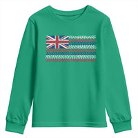 Hawaiian Tribal Flag State of Hawaii Youth Sweatshirt