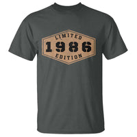 40th Birthday T Shirt 1986 Limited Edition Gifts For Turning 40