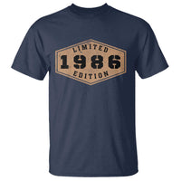 40th Birthday T Shirt 1986 Limited Edition Gifts For Turning 40