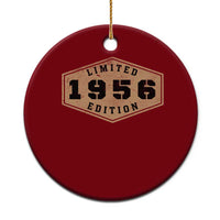 70th Birthday Ceramic Ornament 1956 Limited Edition Gifts For Turning 70