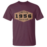 70th Birthday T Shirt 1956 Limited Edition Gifts For Turning 70