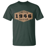 80th Birthday T Shirt 1946 Limited Edition Gifts For Turning 80