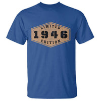 80th Birthday T Shirt 1946 Limited Edition Gifts For Turning 80