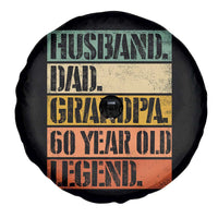 Husband Dad Grandpa 60 Year Old Legend Spare Tire Cover Funny 60th Birthday Fathers Day