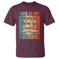 70s Styles T Shirt This Is My 70's Costume 1970s Outfit Retro Vintage Disco - Wonder Print Shop
