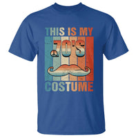 70s Styles T Shirt This Is My 70's Costume 1970s Outfit Retro Vintage Disco - Wonder Print Shop