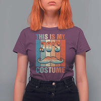 70s Styles T Shirt For Women This Is My 70's Costume 1970s Outfit Retro Vintage Disco - Wonder Print Shop