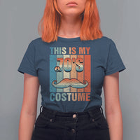 70s Styles T Shirt For Women This Is My 70's Costume 1970s Outfit Retro Vintage Disco - Wonder Print Shop