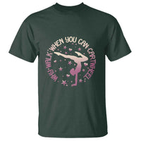 Gymnastic T Shirt Why Walk When You Can Cartwheel Gymnast - Wonder Print Shop