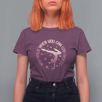 Gymnastic T Shirt For Women Why Walk When You Can Cartwheel Gymnast - Wonder Print Shop