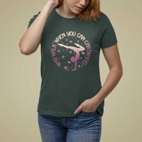 Gymnastic T Shirt For Women Why Walk When You Can Cartwheel Gymnast - Wonder Print Shop