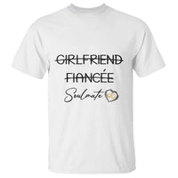 Funny Bride T Shirt Girlfriend Fiance Soulmate Engagement Honeymoon Vacation Diamond Ring - Wonder Print Shop