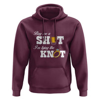 Buy Me A Shot I'm Tying The Knot Hoodie Bachelorette Party Diamond Ring - Wonder Print Shop