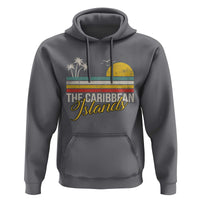 The Caribbean Islands Hoodie Retro Vacation Beach Caribbean Sea Tour - Wonder Print Shop