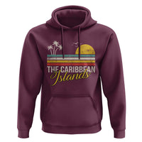 The Caribbean Islands Hoodie Retro Vacation Beach Caribbean Sea Tour - Wonder Print Shop