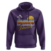 The Caribbean Islands Hoodie Retro Vacation Beach Caribbean Sea Tour - Wonder Print Shop