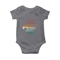 Funny Scouting Leader Law Baby Onesie Vintage Fleur De Lis