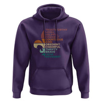Funny Scouting Leader Law Hoodie Vintage Fleur De Lis