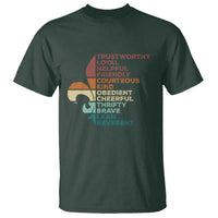 Funny Scouting Leader Law T Shirt Vintage Fleur De Lis