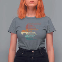 Funny Scouting Leader Law T Shirt For Women Vintage Fleur De Lis