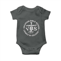 Funny VBS Vacation Bible School Rooted In Christ Baby Onesie