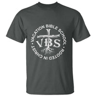 Funny VBS Vacation Bible School Rooted In Christ T Shirt
