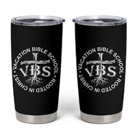 Funny VBS Vacation Bible School Rooted In Christ Tumbler Cup