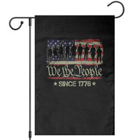We The People Since 1776 Garden Flag US Military Army Birthday Vintage American Flag - Wonder Print Shop