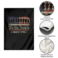 We The People Since 1776 Garden Flag US Military Army Birthday Vintage American Flag - Wonder Print Shop
