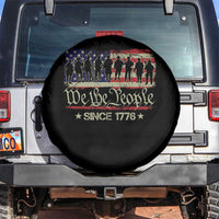 We The People Since 1776 Spare Tire Cover US Military Army Birthday Vintage American Flag