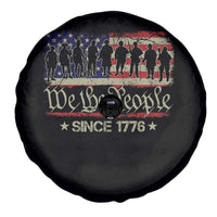 We The People Since 1776 Spare Tire Cover US Military Army Birthday Vintage American Flag